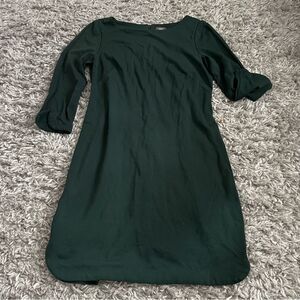 Vince Camuto forest green bodycon business casual dress size small